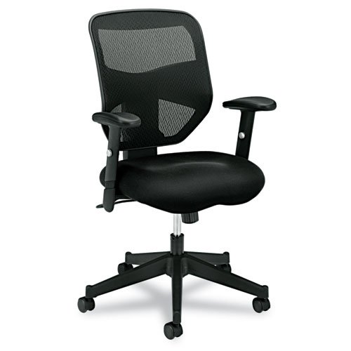 0659223196931 - BASYX BY HON HVL531 MESH BACK WORK CHAIR FOR OFFICE OR COMPUTER DESK, BLACK