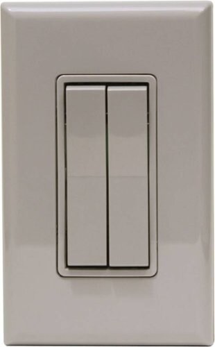 0659438836578 - RUNLESSWIRE - CLICK FOR PHILIPS HUE - LIGHT SWITCH - GRAY