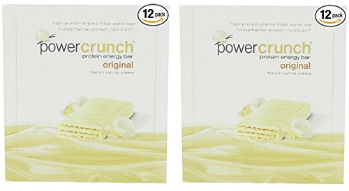 0659653182740 - POWER CRUNCH PROTEIN ENERGY BAR ORIGNAL, FRENCH VANILLA CREME, 1.4-OUNCE BAR (2 PACK OF 12 COUNT)