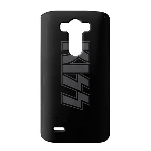 6599403952879 - KISS HEAVY METAL ROCK BANDS LOGO PHONE CASE FOR LG G3