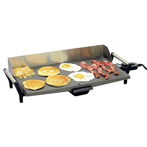 0660061784280 - BROILKING PCG-10 PROFESSIONAL GRIDDLE 1000-1500 WATTS A REMOVABLE GREASE TRAY