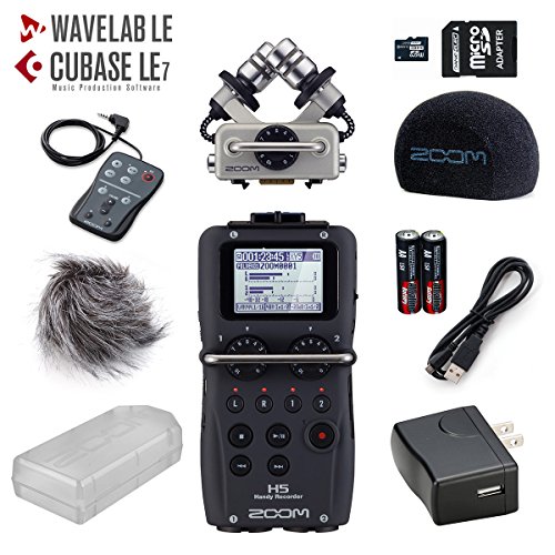 0660335533361 - ZOOM H5 HANDY PORTABLE STEREO RECORDER & APH-5 ACCESSORY PACK - BUNDLE