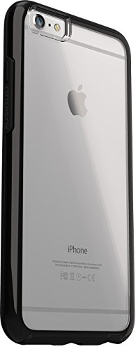 0660543385691 - OTTERBOX SYMMETRY CLEAR SERIES CASE FOR IPHONE 6 PLUS/6S PLUS (5.5 VERSION) - RETAIL PACKAGING - BLACK CRYSTAL (CLEAR/BLACK)