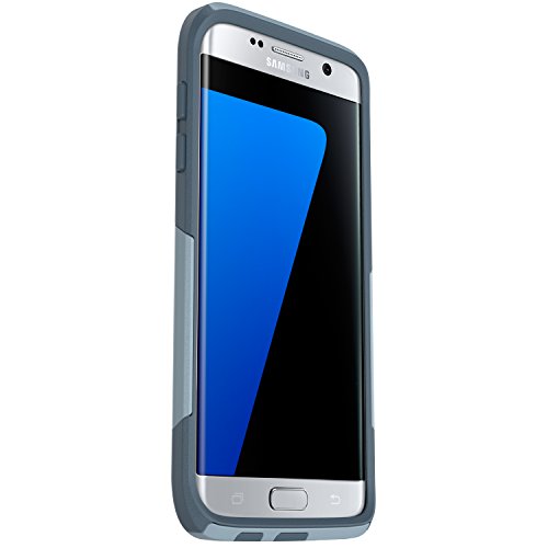0660543394983 - OTTERBOX COMMUTER SERIES CASE FOR SAMSUNG GALAXY S7 EDGE - FRUSTRATION FREE PACKAGING - WHETSTONE WAY (WHETSTONE BLUE/TEMPEST BLUE)