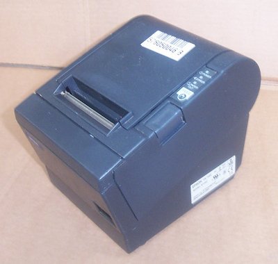 6606983401878 - EPSON - POS THERMAL PRINTER TM-T88IV M129H, DARK GRAY, SERIAL / PARALLEL W/AUTOCUTTER & POWER SUPPLY PS-180