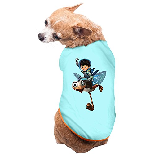6611345103970 - CAUSAL MILES FROM TOMORROWLAND MILES CALLISTO PET DOG 100% FLEECE VEST CLOTHING SKYBLUE US SIZE L