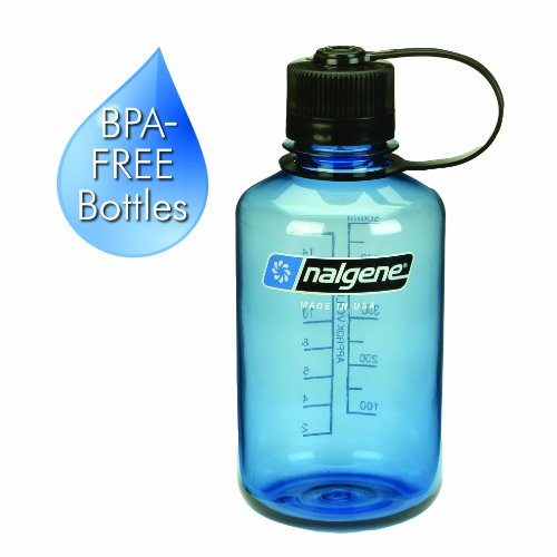0661195082310 - NALGENE TRITAN 1-PINT NARROW MOUTH BPA-FREE WATER BOTTLE,SLATE BLUE