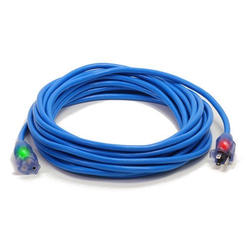 0661899107876 - 100 FOOT PRO GLO 10/3 SINGLE TAP EXTENSION CORD