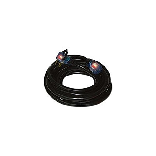 0661899117257 - CENTURY WIRE AND CABLE RIGHT ANGLE WELDING EXTENSION CORD WITH PRO GRIP SAFETY HANDLE - 50FT., 40 AMP, MODEL# D13308050
