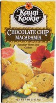 0662419662752 - HAWAIIAN VALUE PACK KAUAI KOOKIES CHOCOLATE CHIP MACADAMIA COOKIES 4 BOXES
