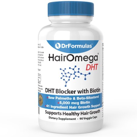 0662425025039 - HAIROMEGA DHT DHT-BLOCKING HAIR LOSS SUPPLEMENT BOTTLE 45 DAY SUPPLY
