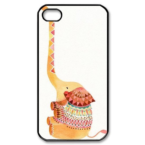 0662581034197 - ELEPHANT DESIGN HARD CASE COVER SKIN FOR IPHONE 4 4S