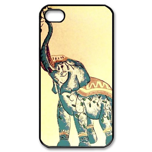 0662581034340 - ELEPHANT DESIGN HARD CASE COVER SKIN FOR IPHONE 4 4S