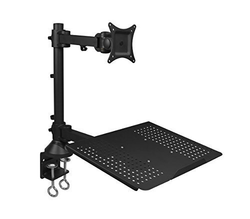 0662774023861 - SIIG (CE-MT1T12-S1) FULL MOTION ARTICULATING MONITOR & LAPTOP DESK MOUNT