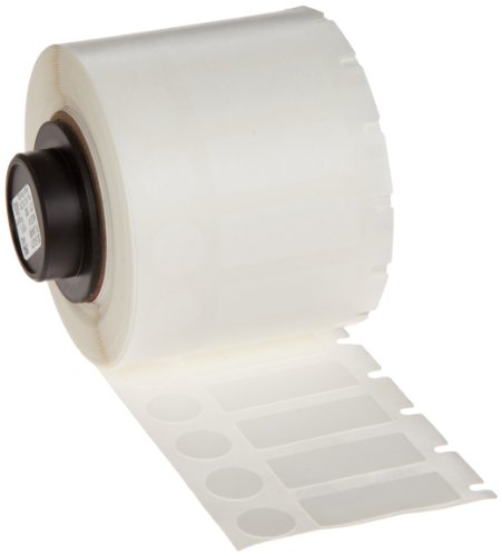 0662820112112 - BRADY PTL-98-499 TLS 2200 AND TLS PC LINK 1.000 WITH 0.375 DIAMETER VIAL TOP LABEL WIDTH X 0.375 HEIGHT, B-499 NYLON CLOTH, MATTE FINISH WHITE LABEL (500 PER ROLL)