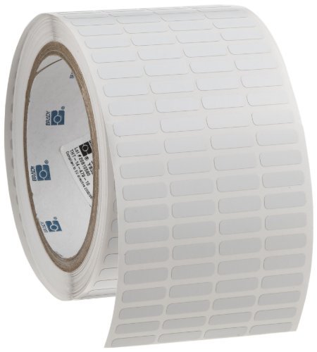 0662820304234 - BRADY THT-14-479-10 0.65 WIDTH X 0.2 HEIGHT, B-479 STATIC DISSIPATIVE POLYIMIDE, MATTE FINISH WHITE THERMAL TRANSFER PRINTABLE LABEL (10000 PER ROLL)
