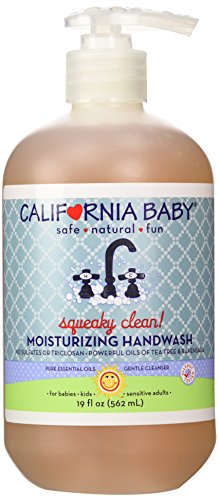 0663100015475 - CALIFORNIA BABY MOISTURIZING HAND WASH - SQUEAKY CLEAN - 19 OZ