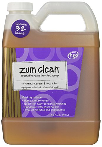 0663204362208 - INDIGO WILD ZUM CLEAN LAUNDRY SOAP, FRANKINCENSE AND MYRRH, 32 FLUID OUNCE