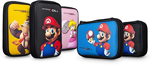 0663293105571 - PDP MARIO GAME TRAVELER POUCH BLACK FOR NINTENDO 3DS XL