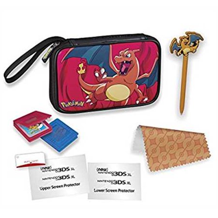0663293107513 - RDS INDUSTRIES, NINTENDO 3DS GAME TRAVELER ESSENTIALS PACK - RED CHARIZARD