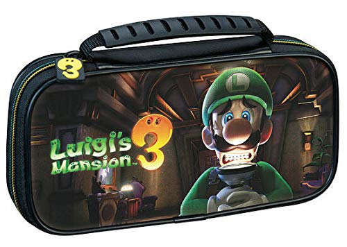 0663293111299 - RDS INDUSTRIES OFFICIALLY LICENSED NINTENDO SWITCH SLIM TRAVELING CASE WITH LUIGI’S MANSION 3 - NINTENDO SWITCH