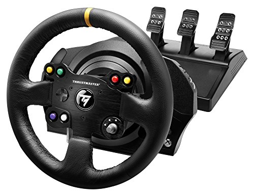 0663296420329 - THRUSTMASTER VG TX RACING WHEEL LEATHER EDITION PREMIUM OFFICIAL XBOX ONE RACING WHEEL FOR XBOX ONE AND PC
