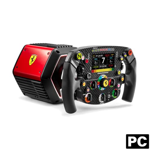 0663296423955 - THRUSTMASTER T818 FERRARI SF1000 SIMULATOR, DIRECT DRIVE, SIM RACING FORCE FEEDBACK RACING WHEEL FOR PC, OFFICIALLY LICENSED BY FERRARI (PC)