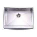 0663370101229 - FARM HOUSE SINGLE BOWL KITCHEN SINK IN BRUSHED NICKEL
