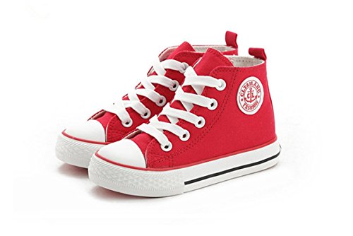 0663913150486 - SABE UNSIX KIDS BOYS GIRLS CANVAS HIGH TOP GYM SHOES TRAINERS SNEAKERS(TODDLER/ LITTLE KID/ BIG KID)