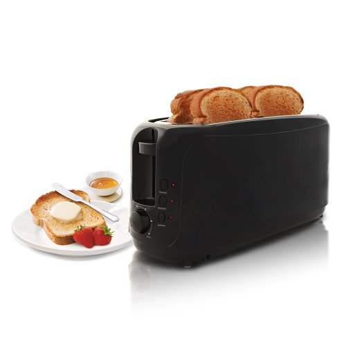 6642526727548 - ELITE CUISINE ECT-3803 MAXIMATIC 4-SLICE LONG SLOT COOL TOUCH TOASTER