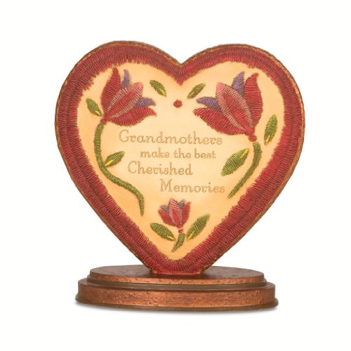 0664843290235 - PAVILION GIFT COMPANY COUNTRY SOUL 29023 HEART PLAQUE, CHERISHED MEMORIES, 4-1/2-INCH