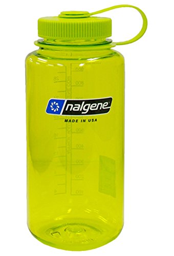0066510565569 - NALGENE BPA FREE TRITAN WIDE MOUTH WATER BOTTLE, 1-QUART, SPRING GREEN