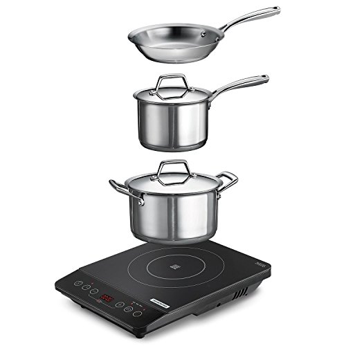 6654160508889 - TRAMONTINA INDUCTION COOKING SYSTEM 6 PC.