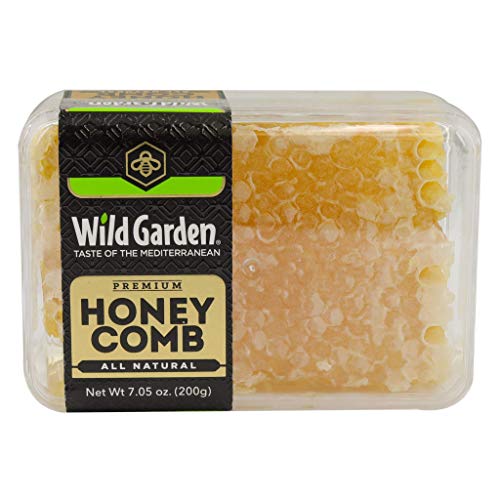 0665609396734 - WILD GARDEN 100% PURE RAW GOURMET HONEYCOMB, 100% ALL-NATURAL, NO ADDITIVES, NO PRESERVATIVES, FRESH FROM THE FARM! 7.05 OZ PACK OF 1