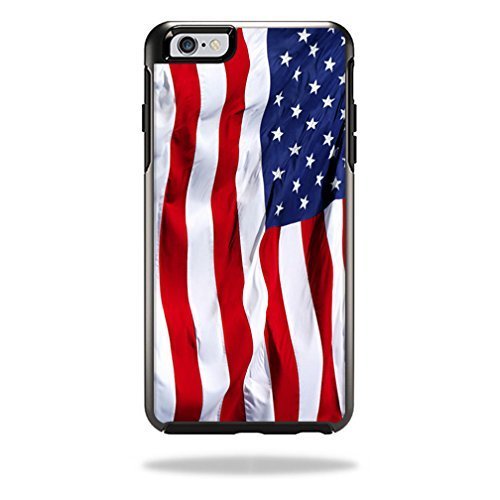 6656922685050 - GENERIC PROTECTIVE VINYL SKIN DECAL COVER FOR OTTERBOX SYMMETRY IPHONE 6 PLUS 5.5INCH CASE COVER STICKER SKINS AMERICAN FLAG