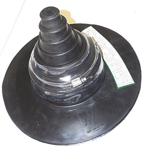 0665960285029 - PIPE PENETRATION BOOT W/ADHESIVE BACK FITS SIZES 1 - 6