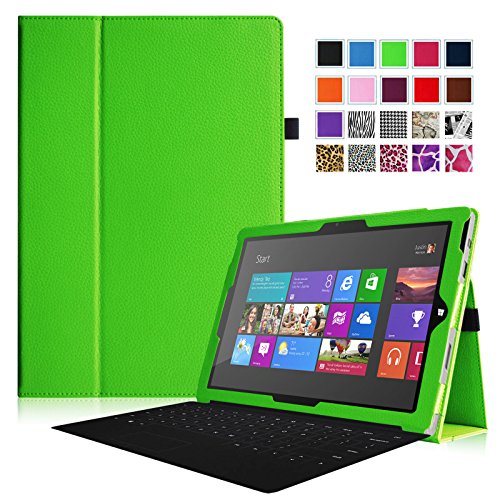 0665960926441 - FINTIE MICROSOFT SURFACE PRO 3 CASE - FOLIO SLIM-FIT PU LEATHER STAND COVER WITH STYLUS HOLDER FOR MICROSOFT SURFACE PRO 3 12-INCH TABLET, GREEN