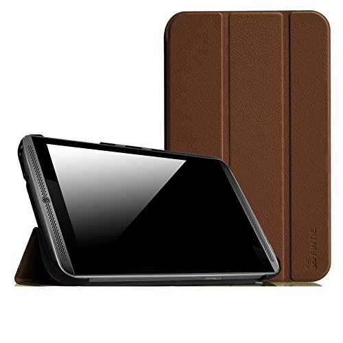 0665960957100 - FINTIE NVIDIA SHIELD TABLET K1 SMARTSHELL CASE - ULTRA SLIM LIGHTWEIGHT STAND COVER WITH AUTO WAKE/SLEEP FEATURE FOR 2015 NVIDIA SHIELD TABLET K-1 8.0 INCH, FIT FOR 2014 NVIDIA SHIELD 2 8, BROWN