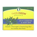 0666183000529 - THERANEEM NEEM THERAPE CLEANSING BAR MEN'S SHAVING AND BODY BAR
