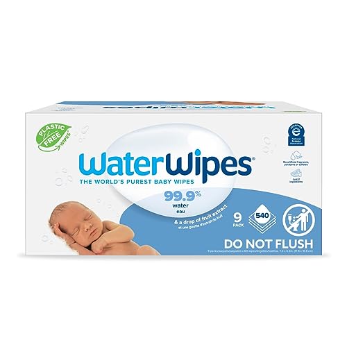 6665220413746 - WATERWIPES SUPER VALUE BOX BABY WIPES, 9 PACKS OF 60 COUNT | 540 BABY WIPES
