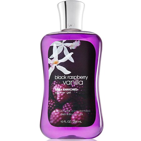 0667530600133 - BATH AND BODY WORKS SIGNATURE COLLECTION BLACK RASPBERRY VANILLA SHEA ENRICHED SHOWER GEL 10 FL OZ
