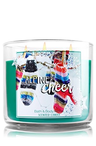 0667539898593 - BATH & BODY WORKS 3-WICK SCENTED CANDLE IN ALPINE CHEER