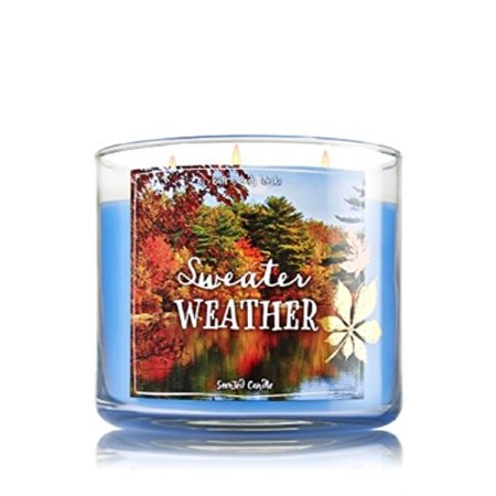 0667542118367 - BATH & BODY WORKS SWEATER WEATHER 3 WICK SCENTED CANDLE FALL 2016 ...