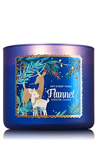 0667542826422 - BATH & BODY WORKS 3-WICK CANDLE IN FLANNEL