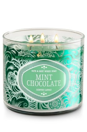 0667543206414 - MINT CHOCOLATE 3-WICK SCENTED CANDLE