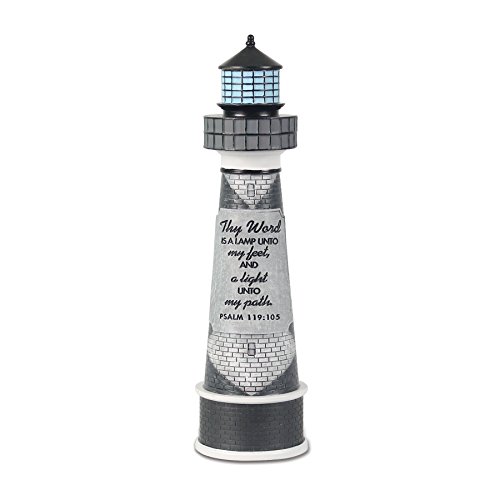 0667665201557 - LIGHTHOUSE CHRISTIAN PRODUCTS THY WORD IS A LAMP SCULPTURE, 2 1/4 X 8 1/2
