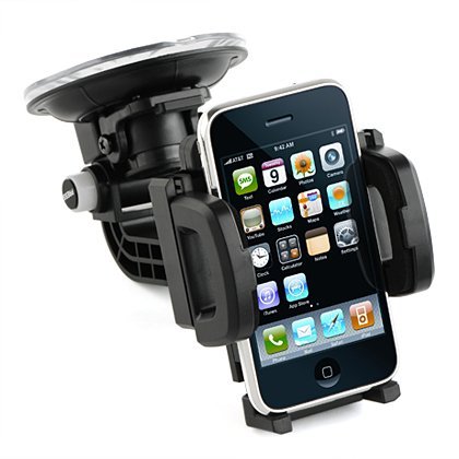 0668888063281 - DREAM WIRELESS UNIVERSAL CAR MOUNT HOLDER FOR CELLPHONE/MP3/GPS WITH QUICK LOCK AND RELEASE - RETAIL PACKAGING - BLACK