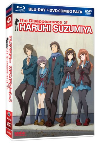 0669198208584 - THE DISAPPEARANCE OF HARUHI SUZUMIYA (BLU-RAY/DVD COMBO)