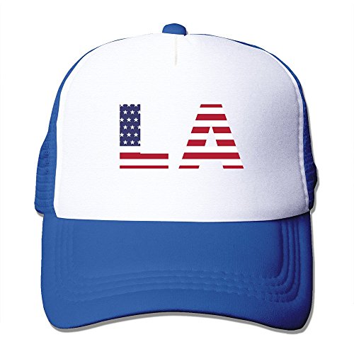 6700021047070 - LA STATE OF LOUISIANA FLAG TRUCKER BASEBALL MESH HAT ADJUSTABLE COOL CAP