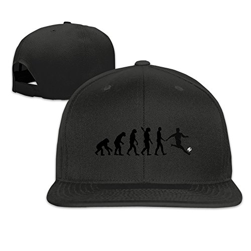 6700021062547 - EVOLUTION OF USA SOCCER TEAM ADJUSTABLE HATS FLAT BRIM BASEBALL HATS